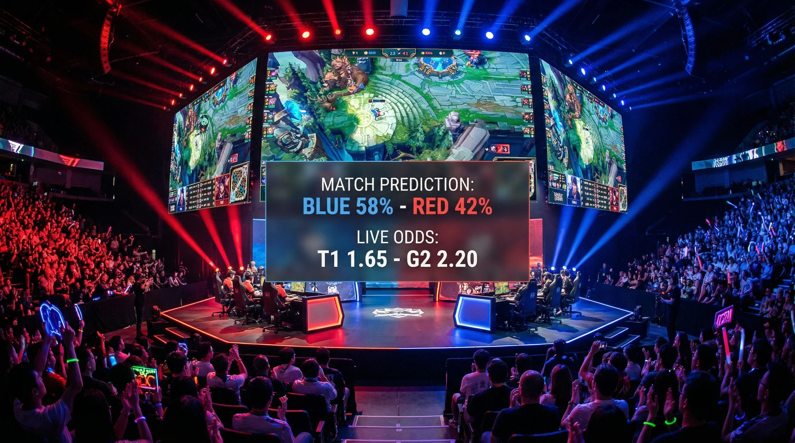 英雄联盟电竞赛事预测